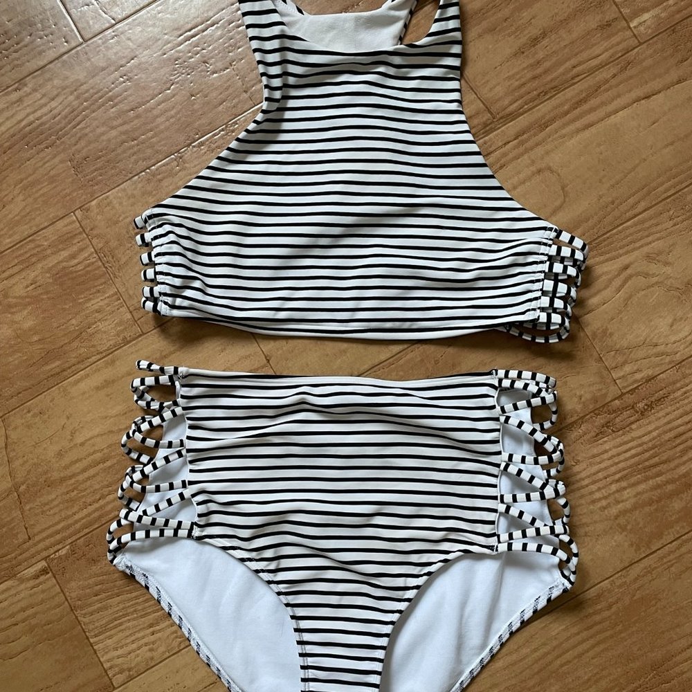 Hollister Striped Bikini